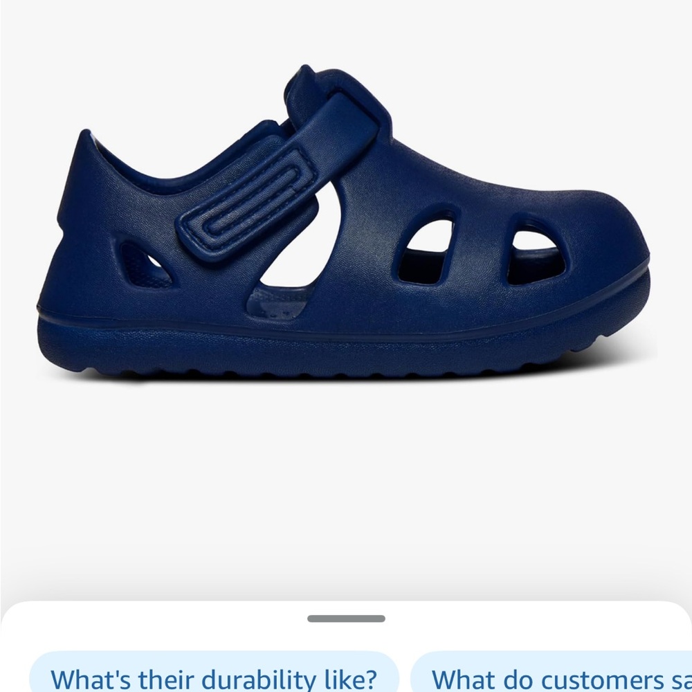 Ten Little Splash Sandals Navy size 7